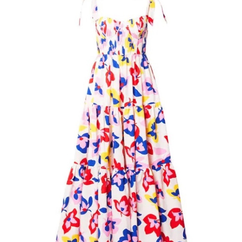 Kate Spade Women's Dresses Kate Spade Summer Flowers Tiered Dress, Size 4